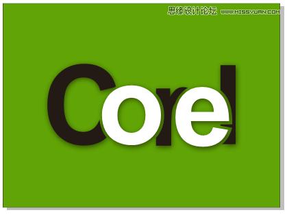 cdr怎么快速把字变成镂空,cdr镂空牌怎么做阴影处理