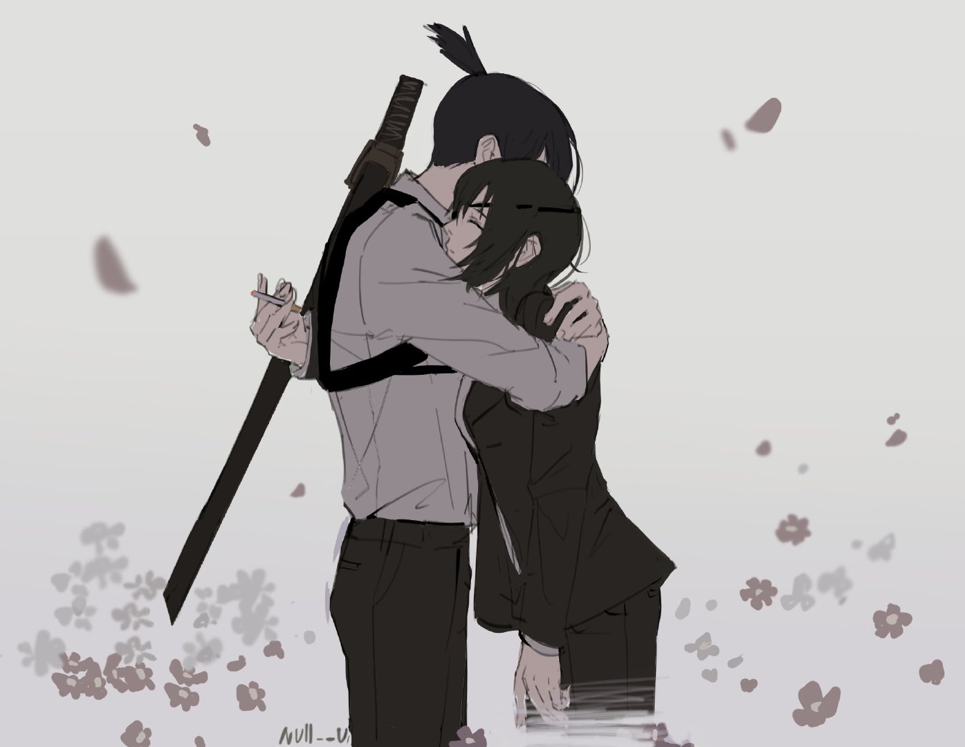 暗黑系风格的电锯人，破坏力超强的枪之恶魔，原来是你啊，秋