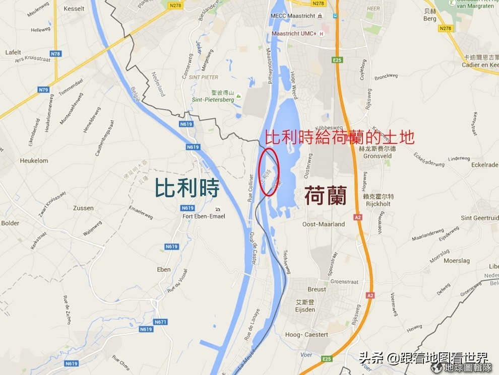 比利时和荷兰为什么分开,荷兰比利时飞地怎么形成的