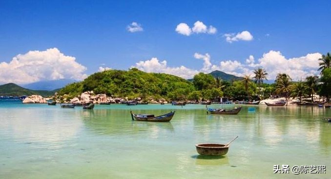 越南芽庄海滩景区视频,越南北海一日游攻略