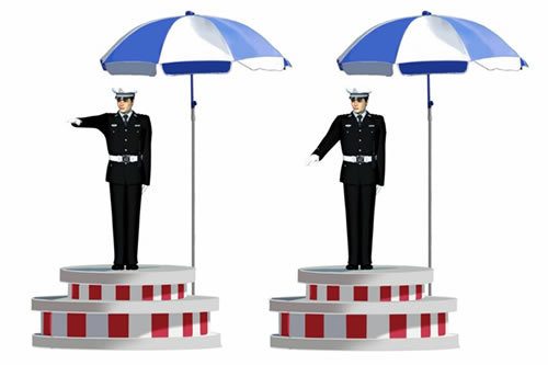 科四交警手势图巧记口诀,科一交警8种手势图巧记方法