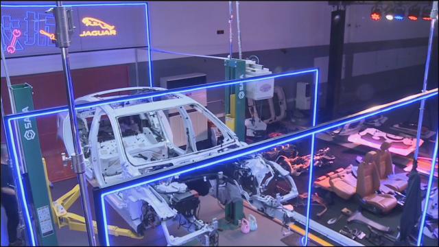 拆车坊全新捷豹xel,捷豹xel24小时直播拆车