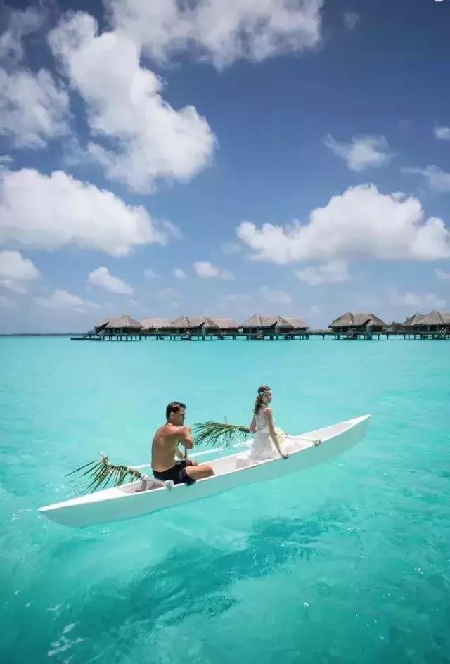 大溪地海岛婚礼,旅行结婚大溪地