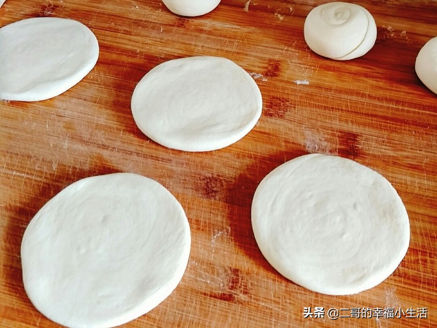 老面白吉馍的商用配方,老潼关白吉馍饼制作