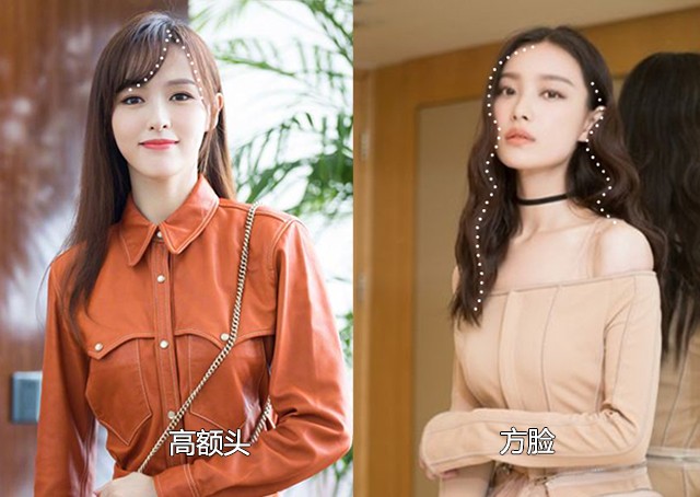 适合圆脸刘海发型女2021流行发型,2020年最流行中短的刘海