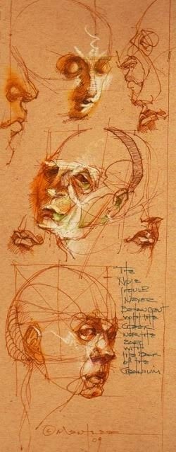 透视表现空间的基本方法,透视解剖学原理书籍