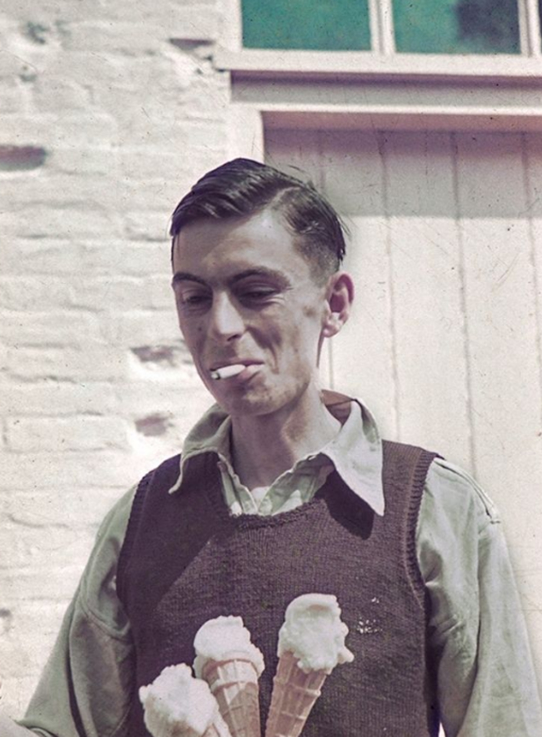 对于二战的美国大兵，什么才是他们最想要的？冰激凌就是他们的爱