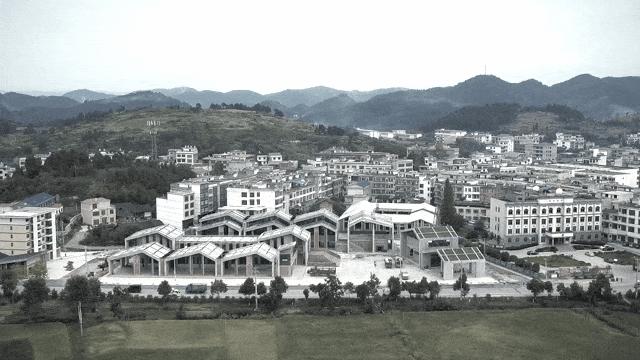 乡村布场设计,集镇改造设计效果图