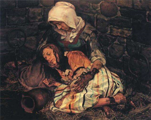 欧洲的人血馒头多残忍?女囚还在苦苦挣扎,围观者已一哄而上