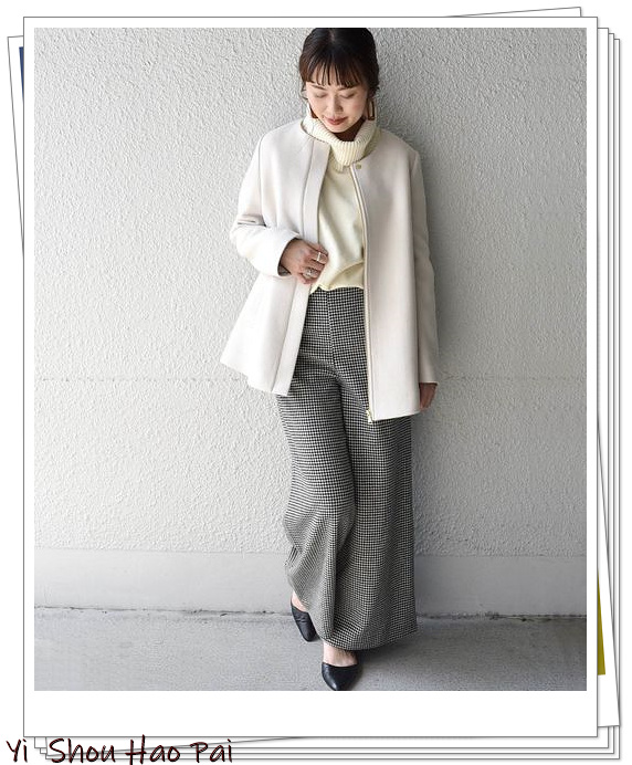 阔腿裤怎样搭配外套好看,阔腿裤搭配棉外套怎么穿好看