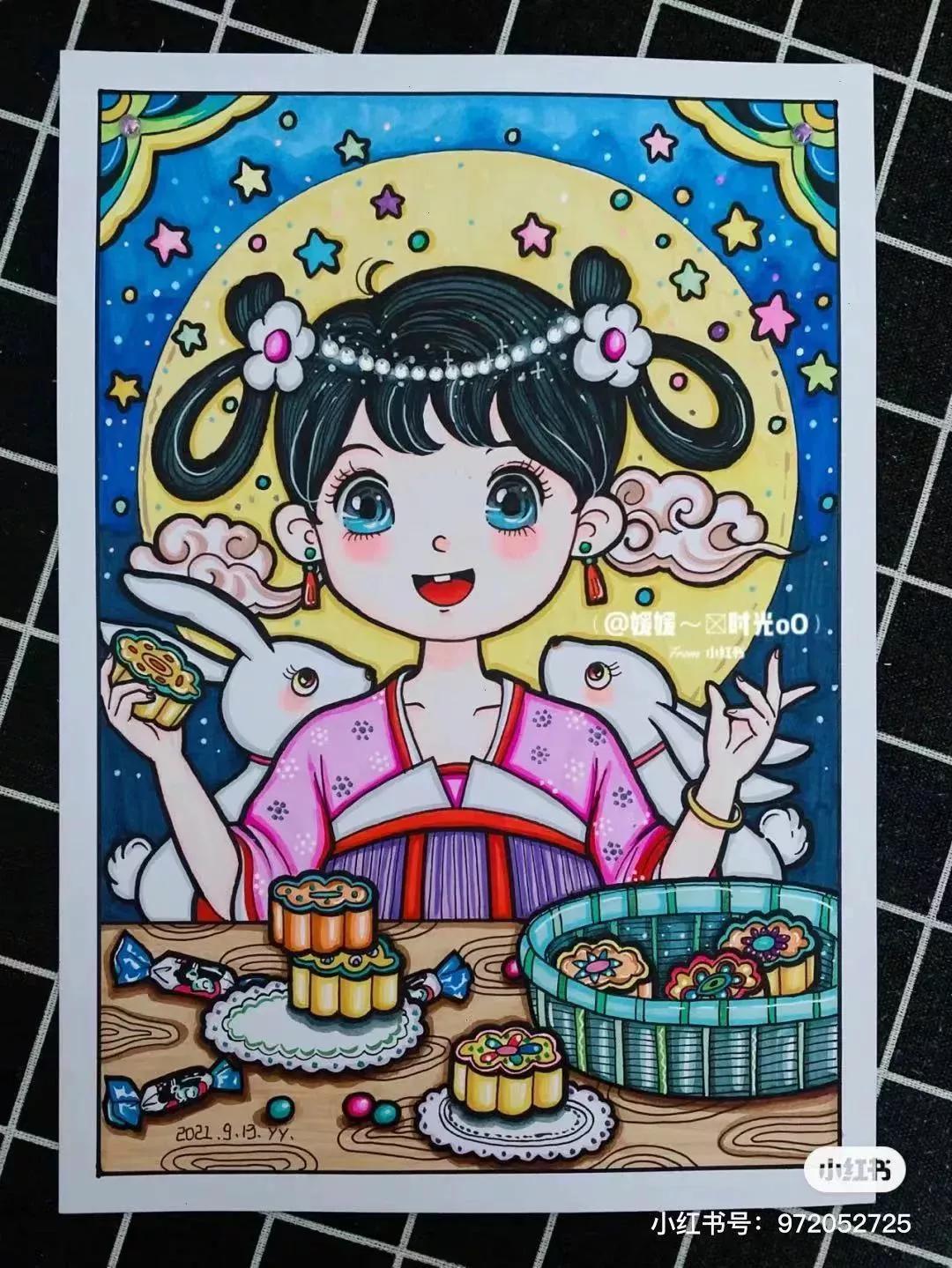 黑白线描画装饰画很简单,创意黑白线描装饰画100幅教程