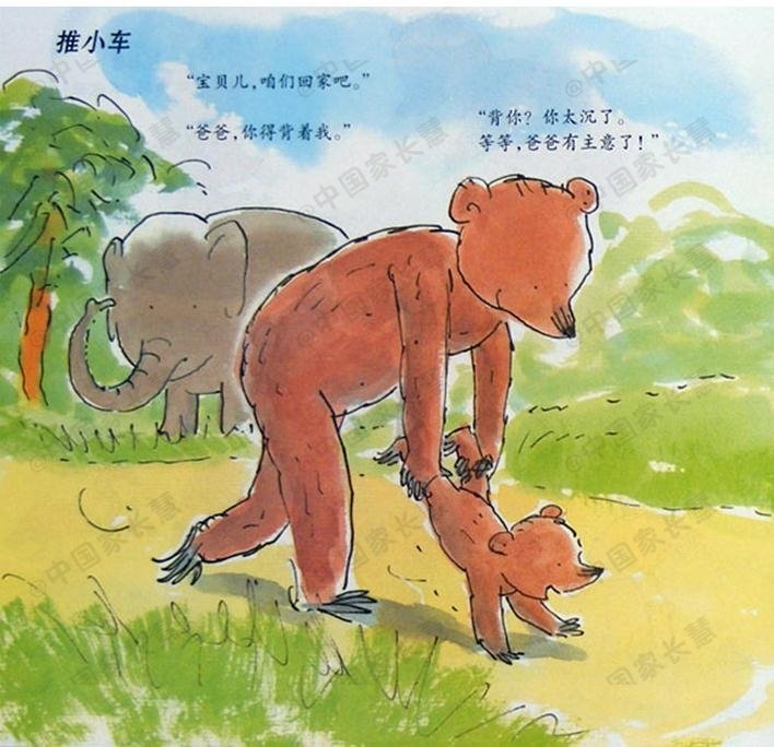 绘本故事小熊和最好的爸爸,绘本故事小熊和最好的爸爸ppt