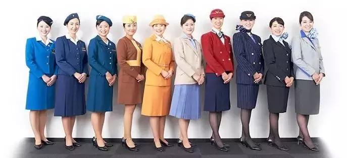 日本航空公司空姐制服,日本十大航空公司空姐制服