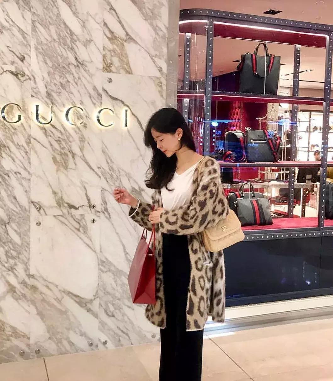 小众印花穿出时髦感,印花气质高级感