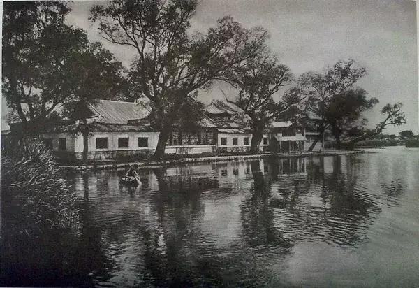 100年前中国风景建筑老照片,两亿多年前的景观