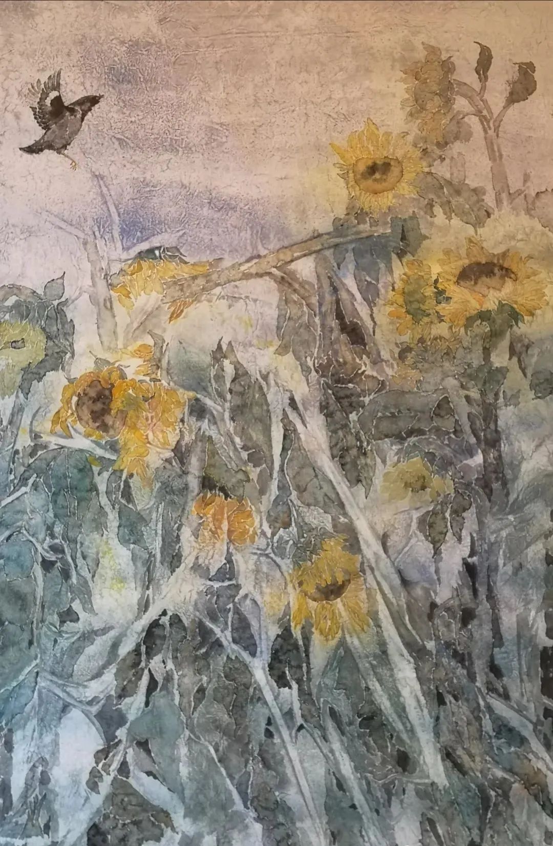 天鹅飞过大地,我想到*疆新**去!