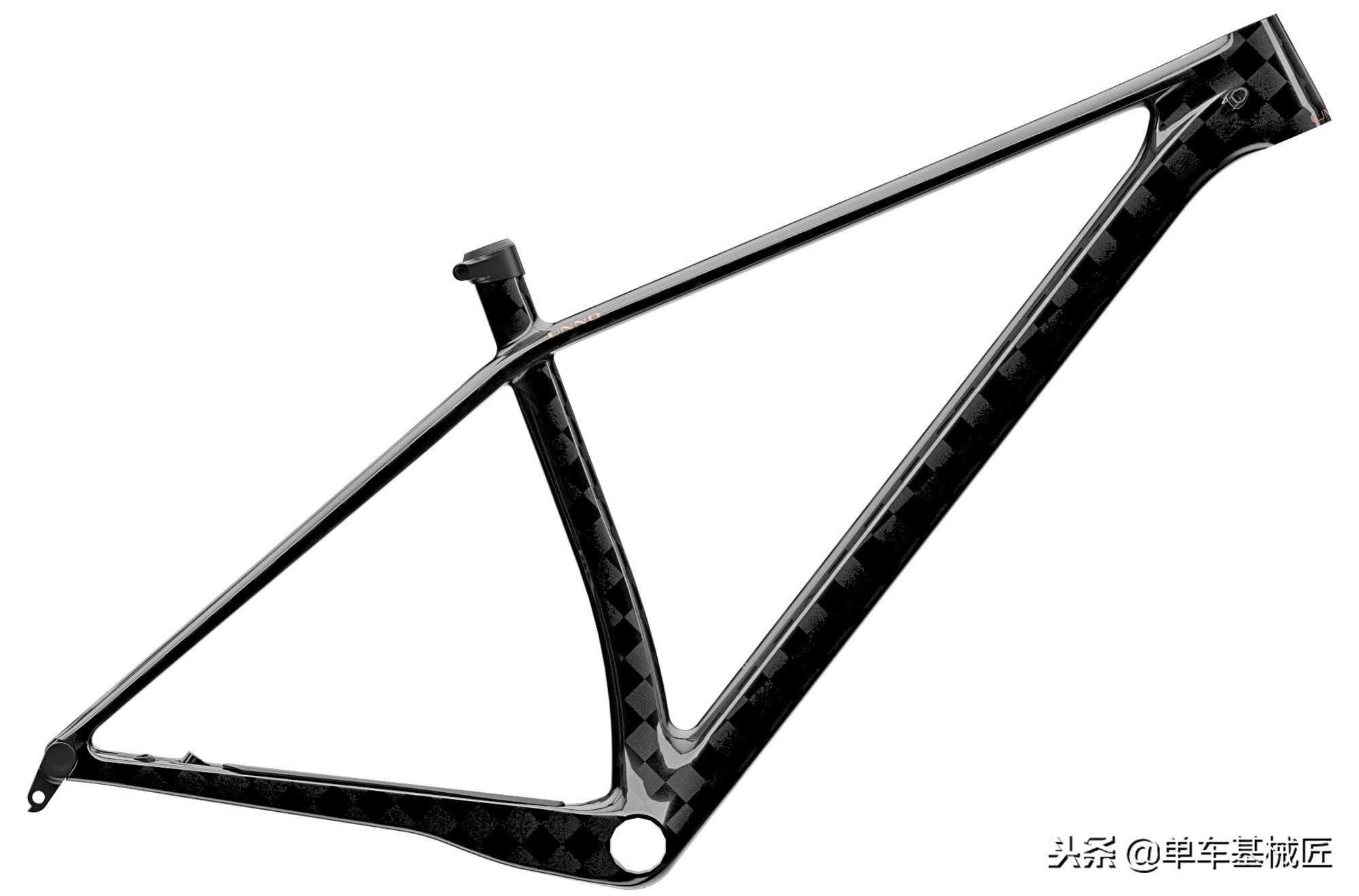 不偷奸不耍滑:实实在在的790g山地车车架,竟然还包含了桶轴