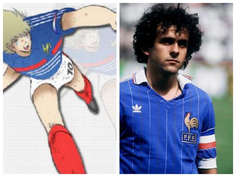 足球小将中国球星原型,日本足球动漫足球小将人物照片