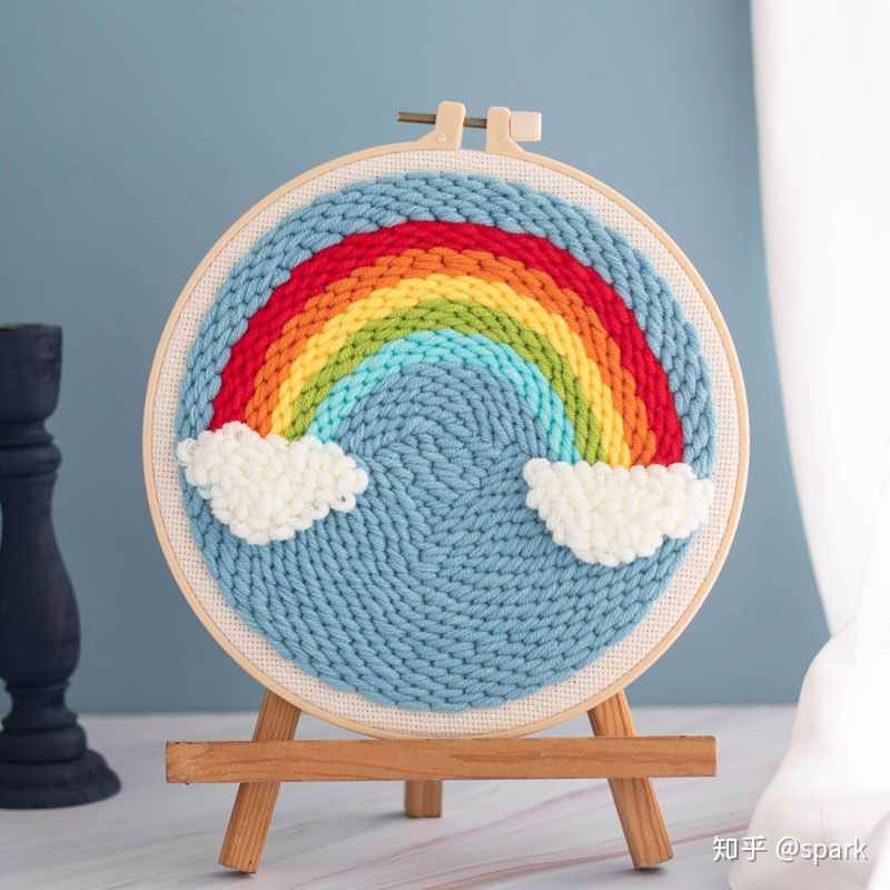 俄罗斯戳戳绣十字绣教程,妈妈在做十字绣