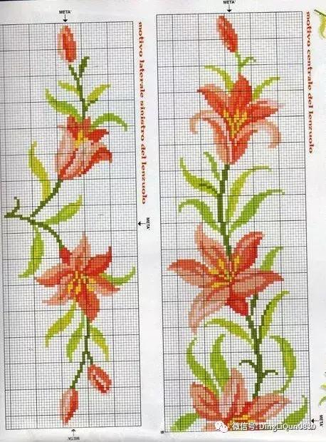 十字绣绣花图纸,十字绣刺绣花图
