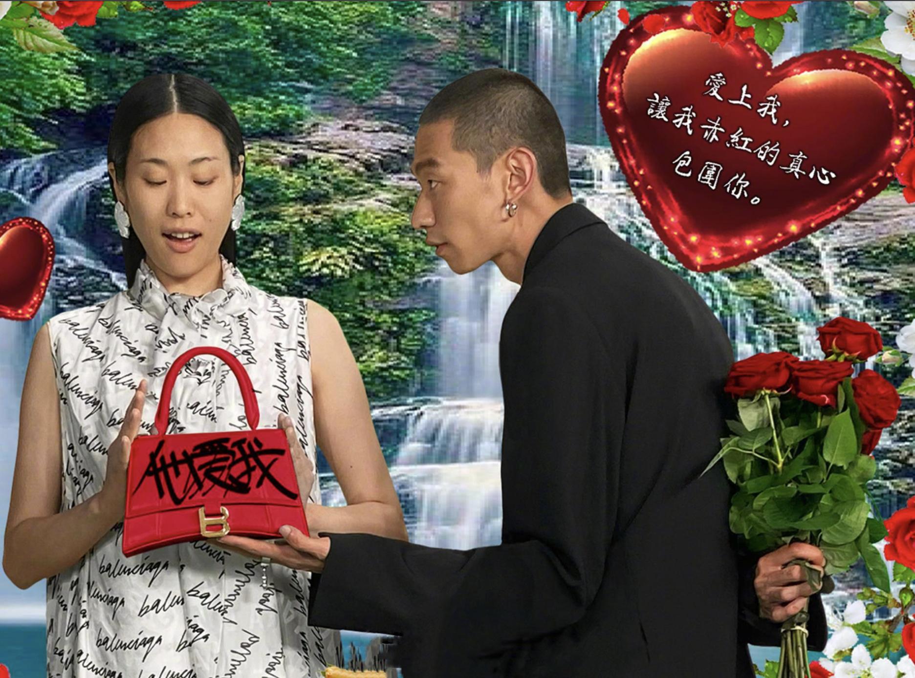 李宁首次亮相时装周,李宁展示衣服