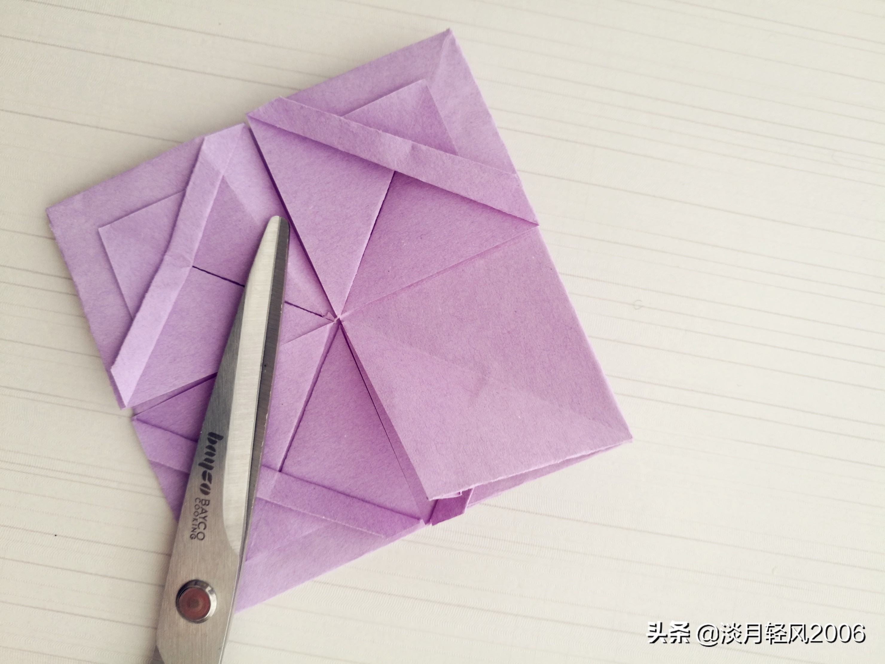 小花篮的折法手工,自制可爱的小花篮折纸