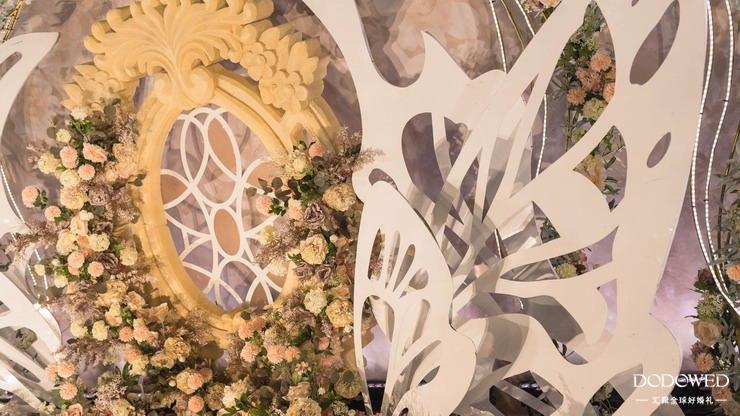 dodowed汇聚全球好婚礼,法式氛围婚礼策划方案