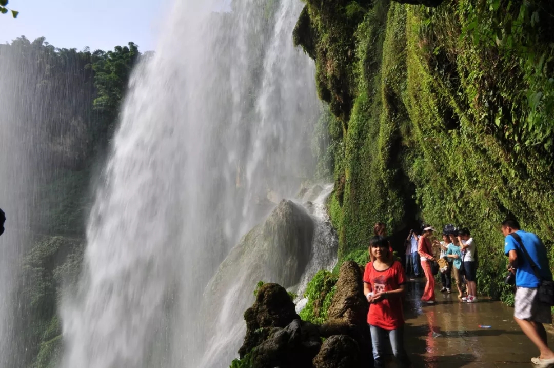 黄果树瀑布拍照哪个景点好,旅游第三站打卡4a景点黄果树瀑布