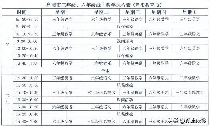 开学原则上继续推迟！阜阳中小学线上教学收看方法来了，渠道很多！没有网络、手机也可以，看看怎么办？