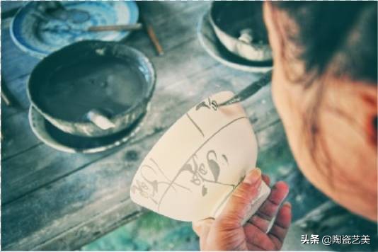 汪申芳作品欣赏,汪申芳25秒画碗