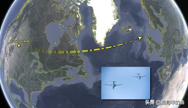 美军现役三大主力战略轰炸机b-1b,b-1b枪骑兵超音速轰炸机发动机