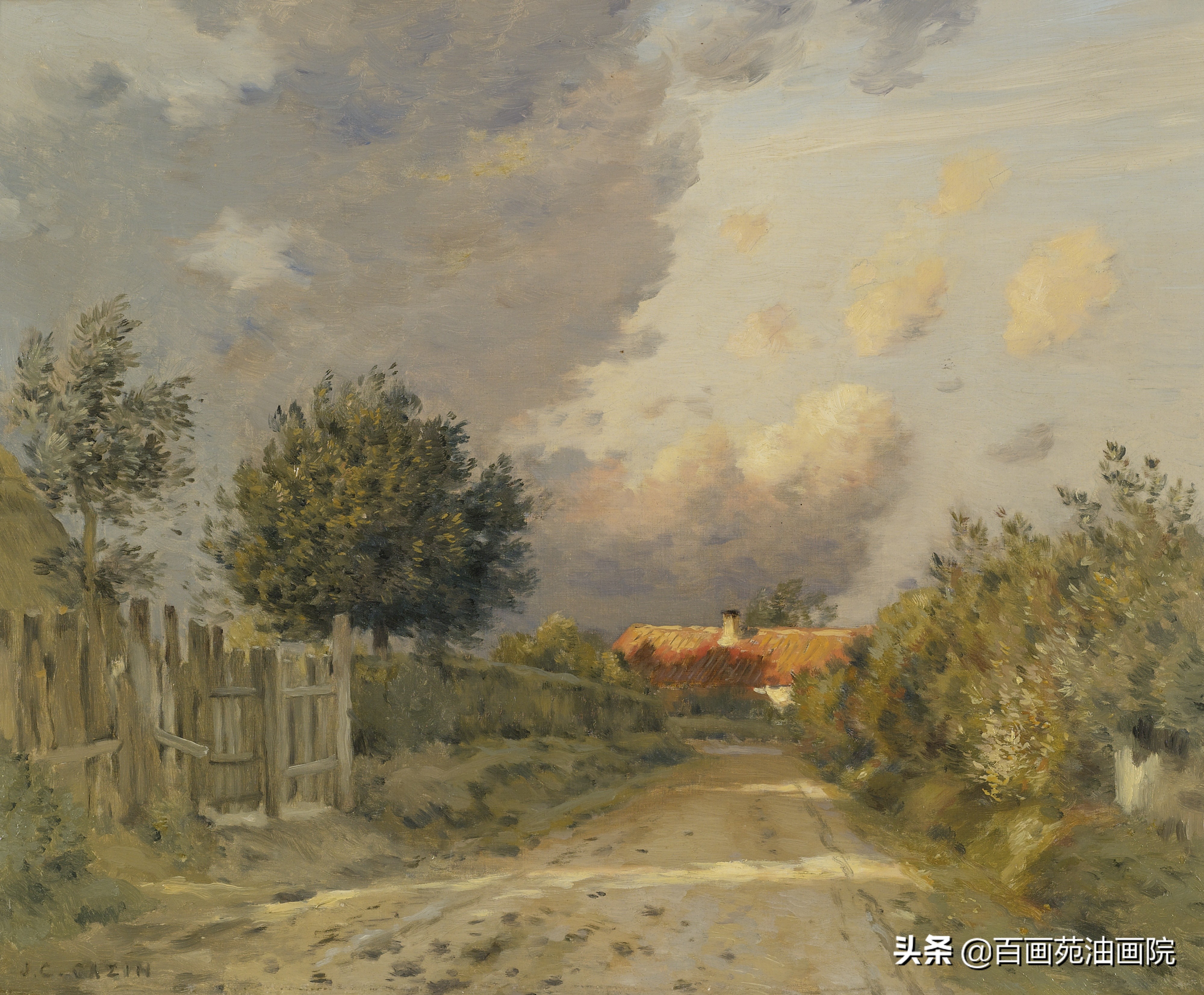 油画风景作品创作说明,油画风景画法技巧