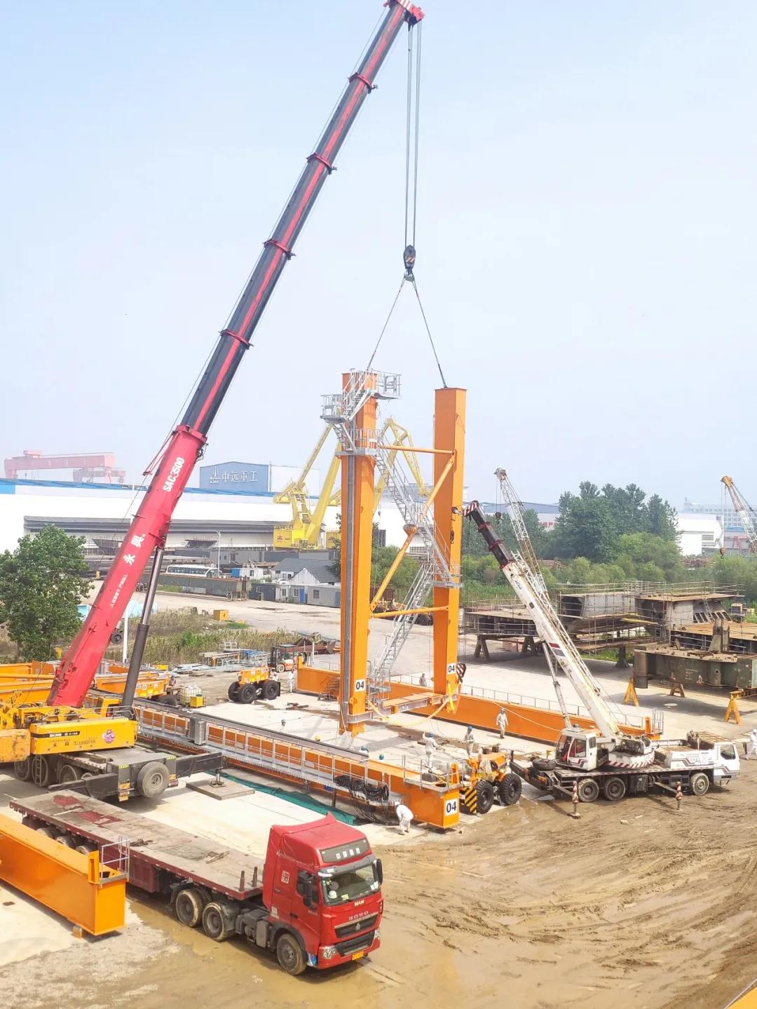 18台RTG出海啦!南通中远重工完成科尼公司RTG项目