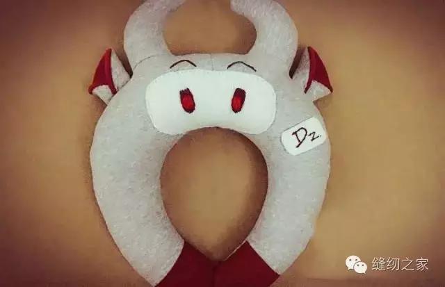 旧衣服改造睡枕图解,旧衣服做u型枕教程