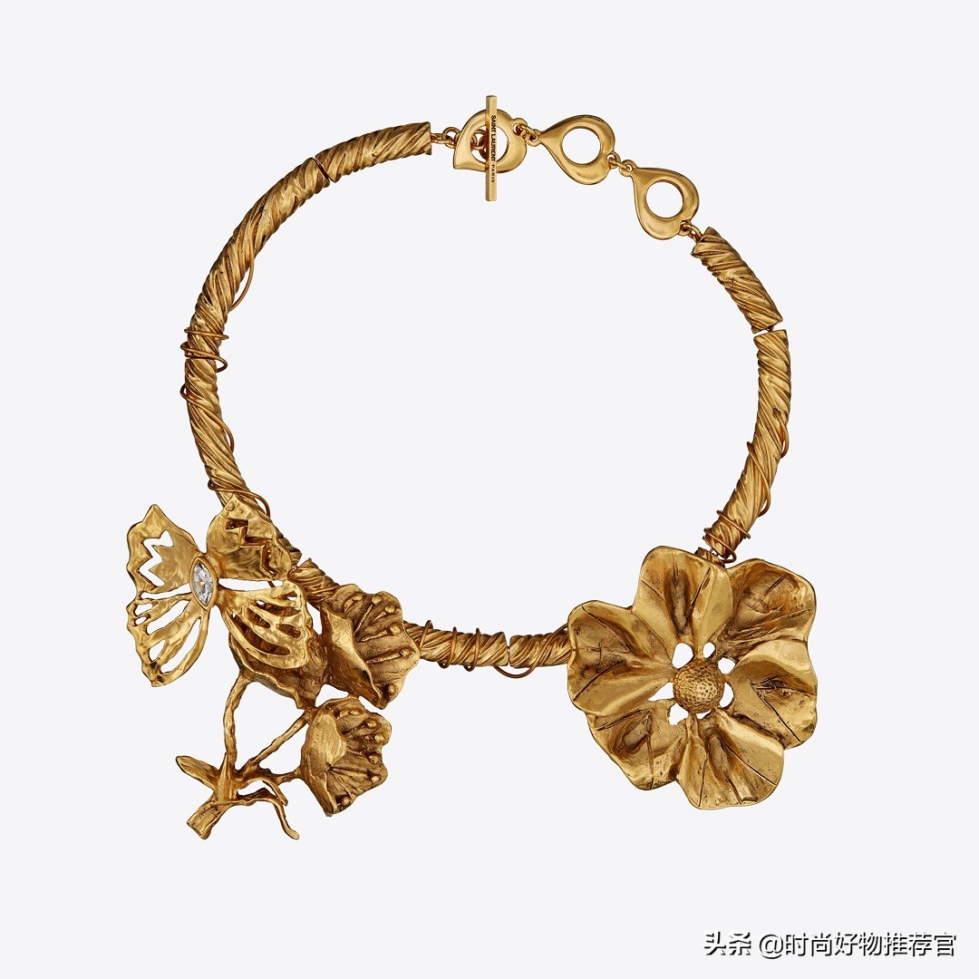 ysl黑色小西装金色logo,ysl心形豹纹复古白色