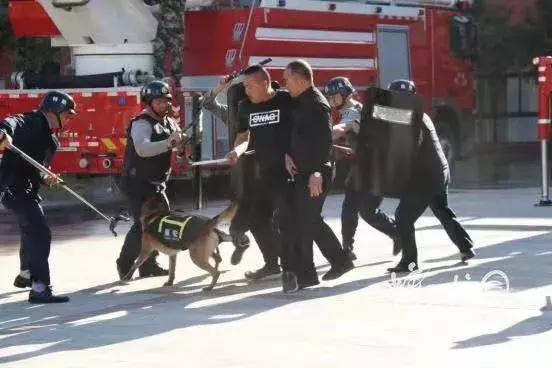 昆明的防暴演练,昆明西山消防演练