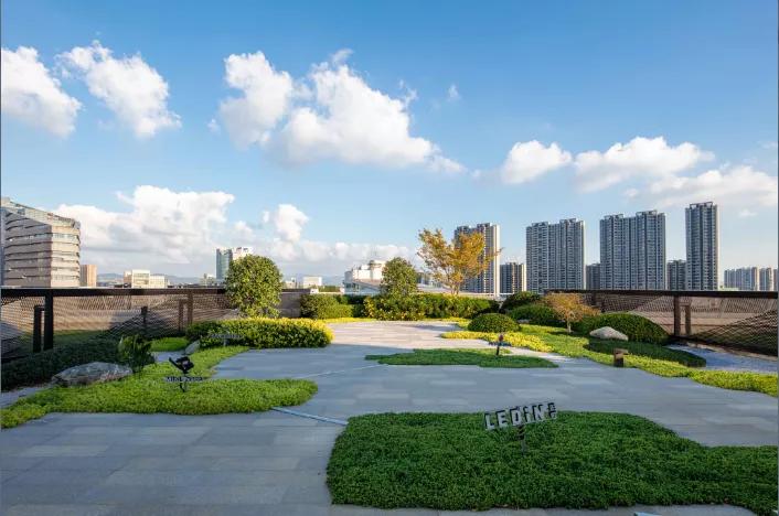 太平鸟时尚中心景观设计,自由的鸟巢