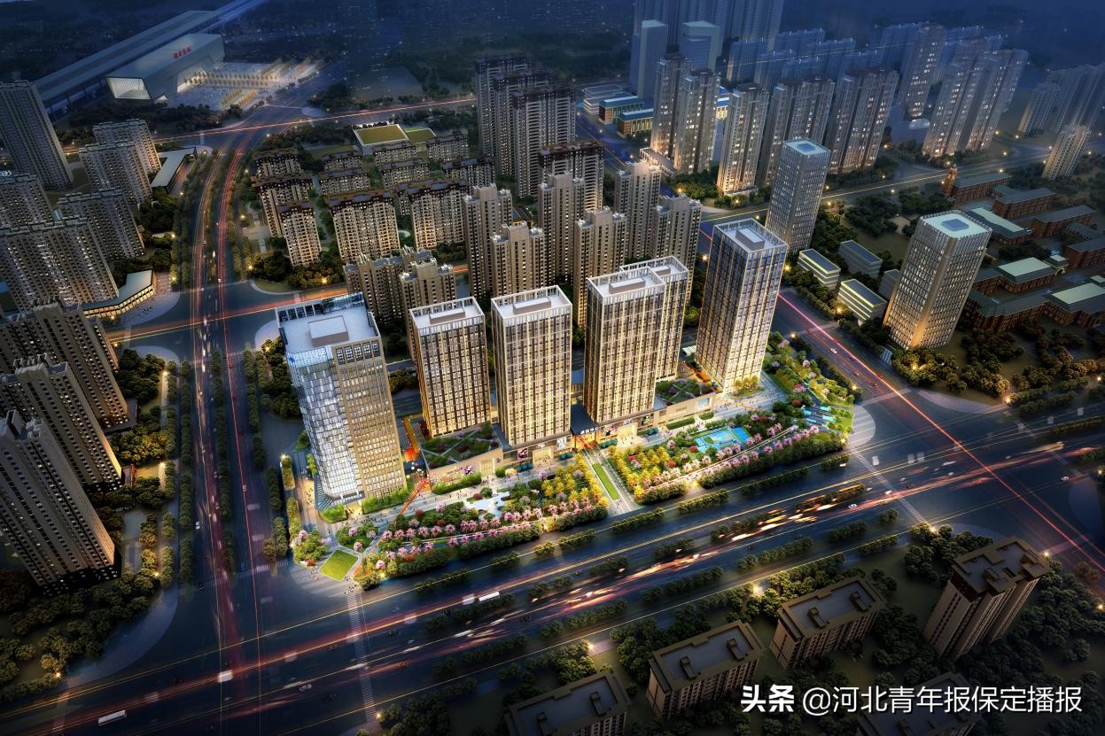 保定东站片区最新规划,保定东部高铁新城市级重点片区