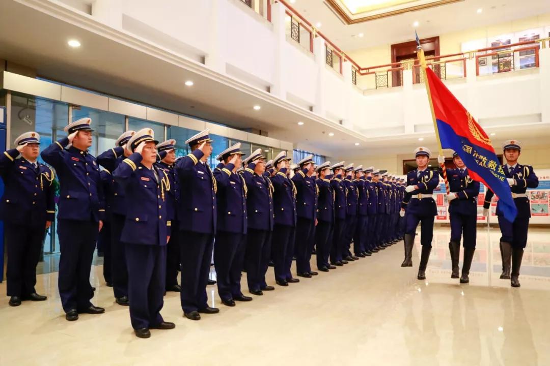 浙江省消防挂牌仪式,浙江省消防救援总队金泰来