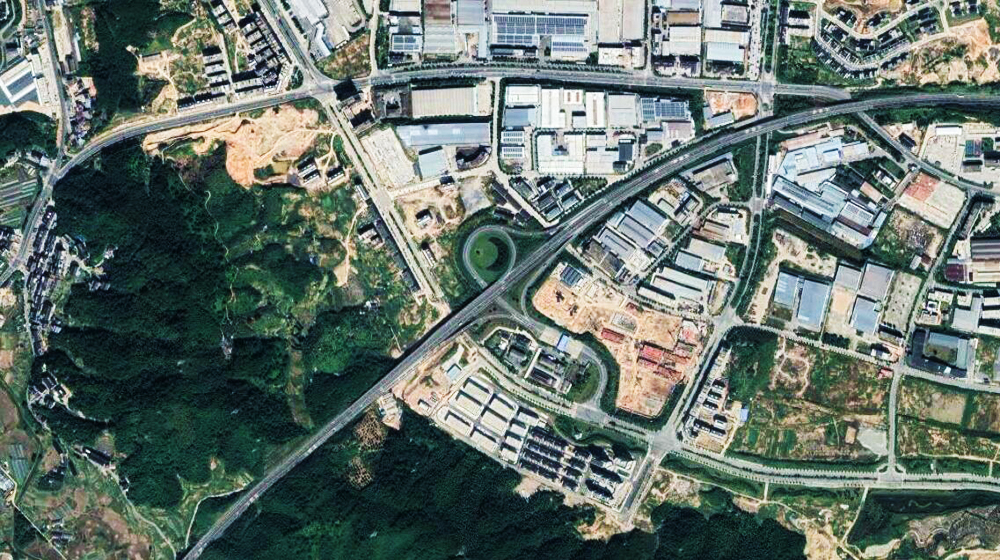 航拍浙江龙泉山,龙泉卫星地图高清版