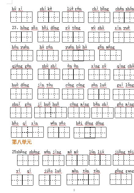 部编版1-6年级语文上册必背内容,部编版语文6年级上册背诵资料