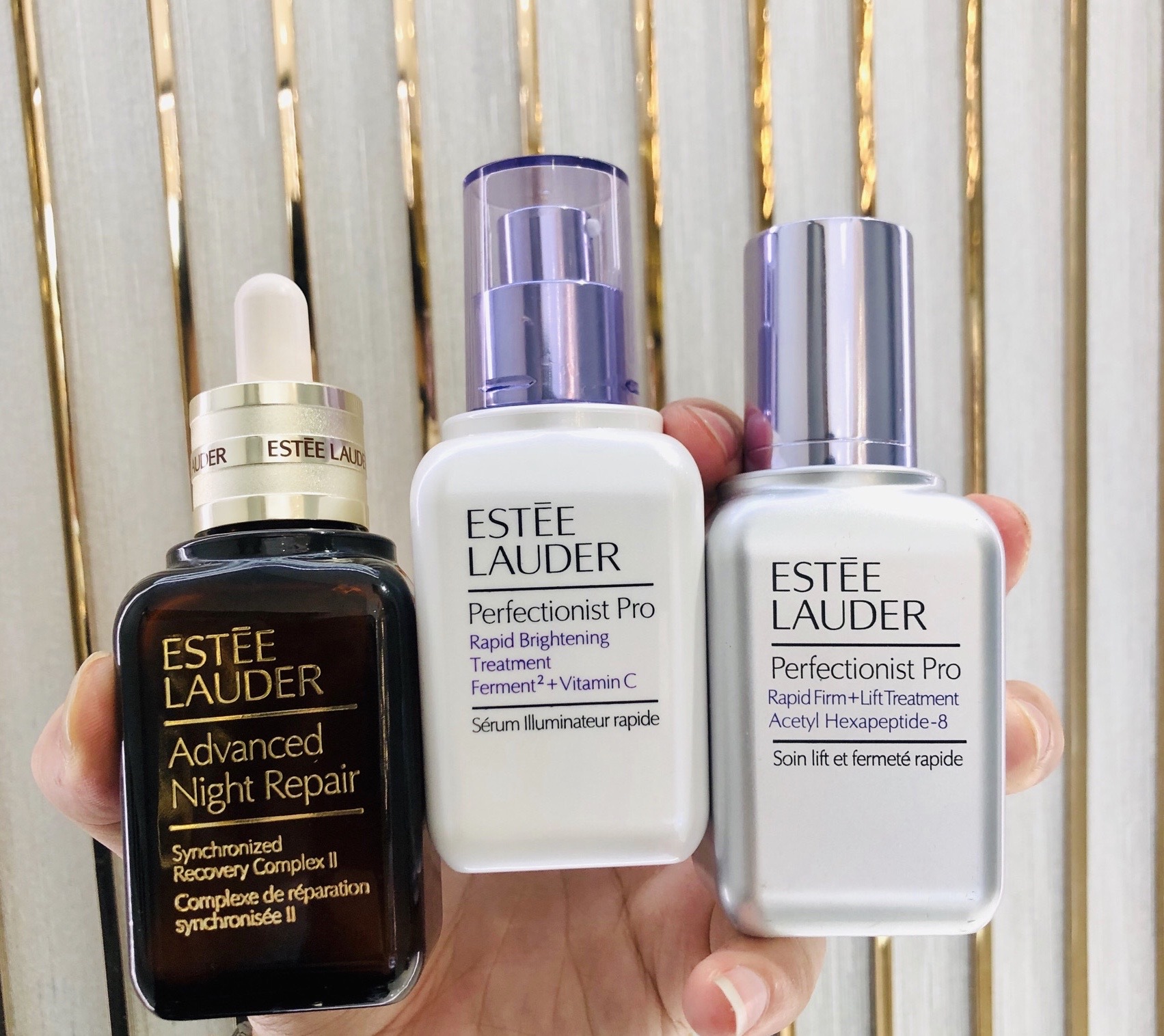 雅诗兰黛抗衰老三件套测评,雅诗兰黛紧致抗老精华