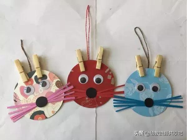 幼儿园手工简单又漂亮手工相册,废物利用立体手工幼儿园简单创意