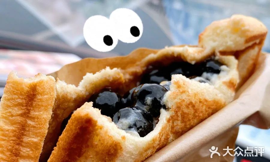 吐司美食网红店,网红北海道小吐司