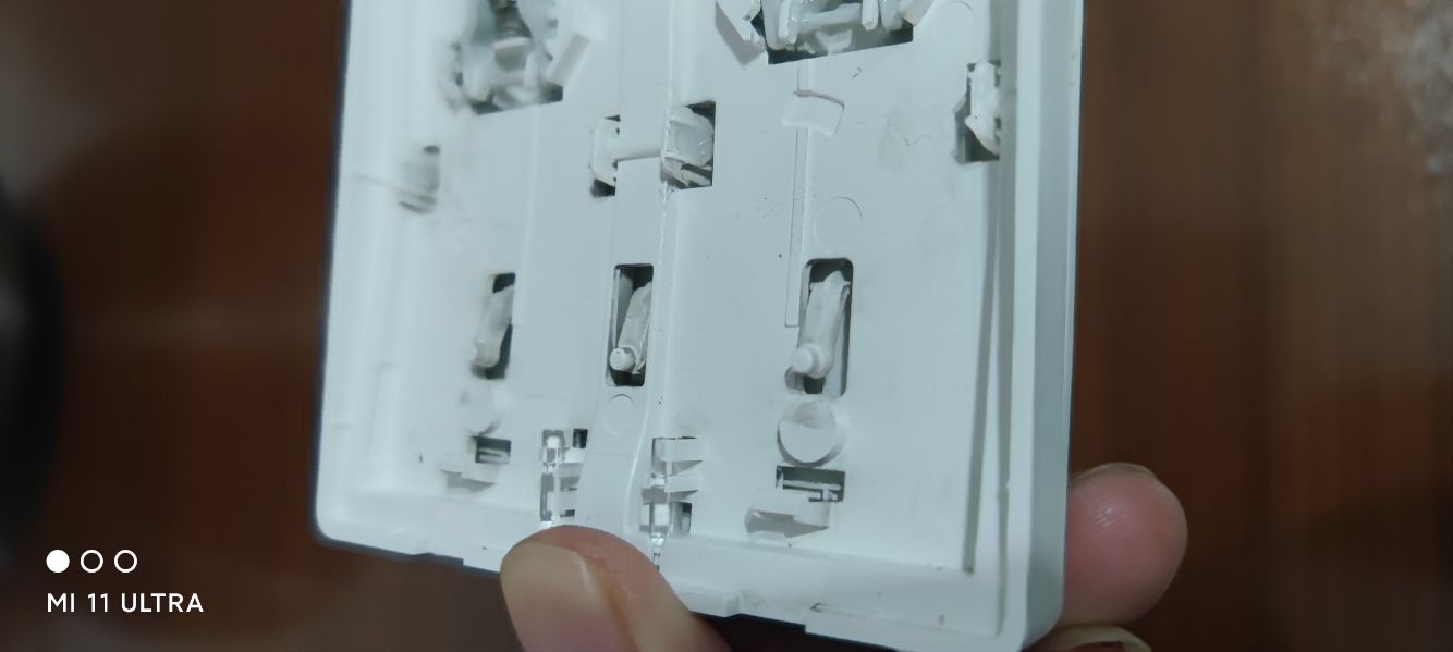 aqara墙壁开关怎么复位,aqara墙壁开关修复配件