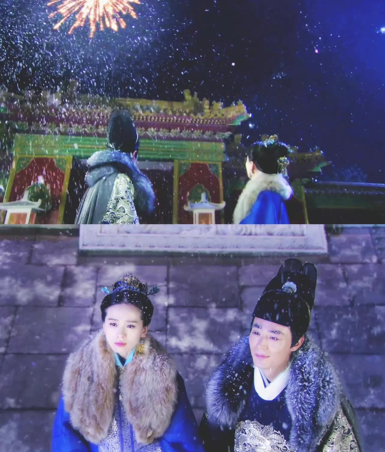 又到冬日，古装毛领斗篷别乱穿，高颜值演员和良心造型师缺一不可