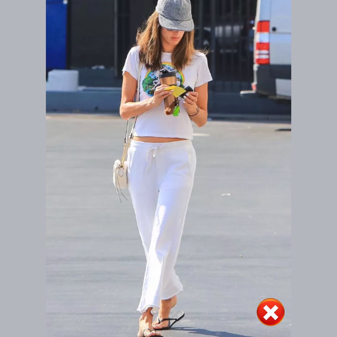 穿白裤子显胖，先别怪自己胖！看看你的裤型选对了吗？