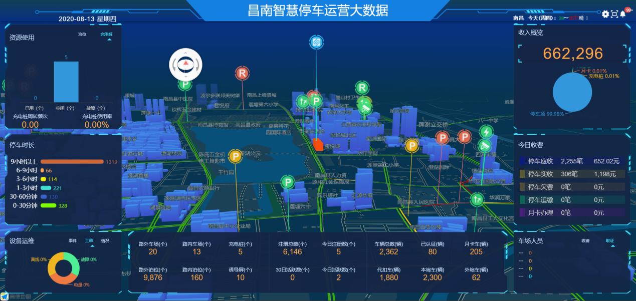 江西南昌县城市停车平台上线试运营!捷顺科技助力新型城镇化建设