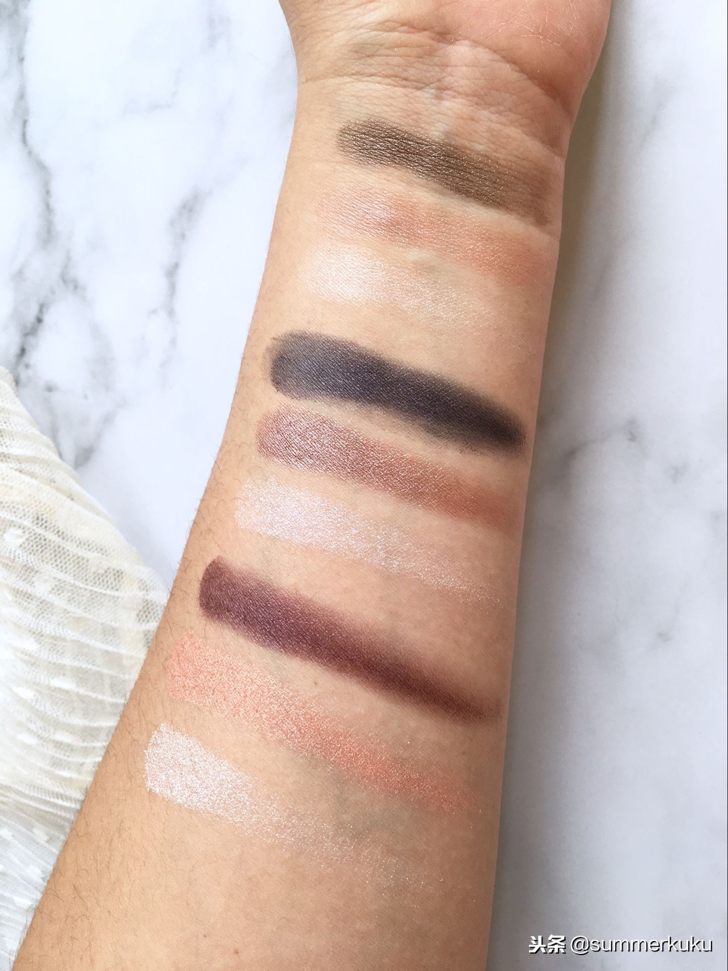 suqqu眼影春风染试色,suqqu眼影试色合集