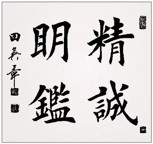 田英章十大巅峰作品,田英章楷书十大作品